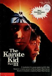 Cover of: The karate kid, part III: a novelization for young readers