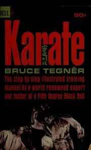 Cover of: Karate by Bruce Tegnér