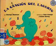 Cover of: La canción del lagarto by George W. B. Shannon