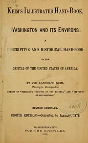 Cover of: Keim's illustrated hand-book by De Benneville Randolph Keim