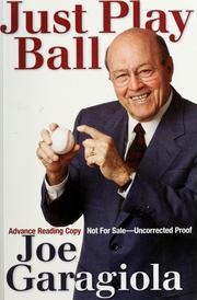 Cover of: Just play ball