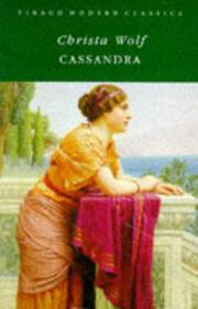 Cover of: Cassandra by Christa Wolf