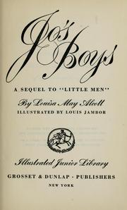 Cover of: Jo's boys by Louisa May Alcott