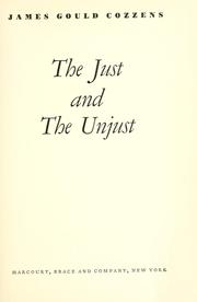Cover of: The just and the unjust. by James Gould Cozzens