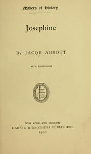 Cover of: Josephine by John S. C. Abbott