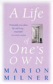 Cover of: Life of One's Own