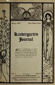 Cover of: The Kindergarten journal. | 