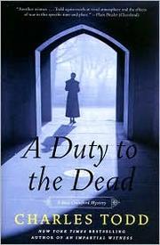 Cover of: A Duty to the Dead by Charles Todd