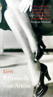 Cover of: LOVE by Elizabeth von Arnim