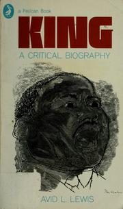 Cover of: King by David L. Lewis