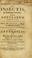 Cover of: Johannes Goedartius De insectis, in methodum redactus