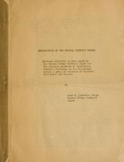 Cover of: Jurisdiction of the Federal District Courts, address delivered in open court in the United States District Court for the Northern District of California, Southern division, at San Francisco, before a group of students of Stanford University Law School