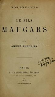 Cover of: fils Maugars.