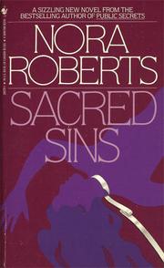 Cover of: Sacred sins by Nora Roberts.