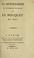 Cover of: Le dénouement de l'Assemblée nationale ou Le bouquet du Roi