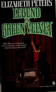 Cover of: Legend in green velvet