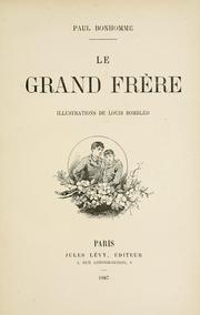 Cover of: Le grand frère