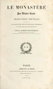 Cover of: Le monastère by Sir Walter Scott