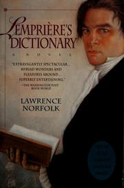 Cover of: Lemprière's dictionary