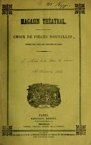 Cover of: Le mari de la dame de churs: vaudeville en deux actes