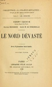 Cover of: Nord dévasté