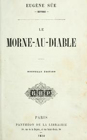 Cover of: Le Morne-au-Diable.