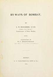Cover of: By-ways of Bombay. | Stephen Meredyth Edwardes