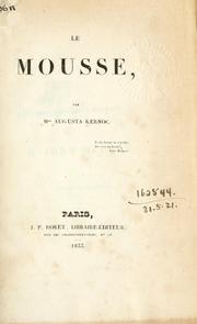 Cover of: mousse