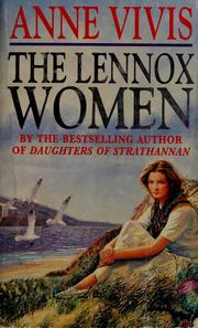 Cover of: The Lennox women. by Anne Vivis