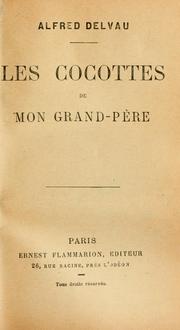 Cover of: cocottes de mon grand-père