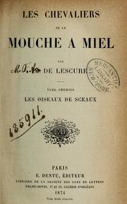 Cover of: Les chevaliers de la mouche a miel