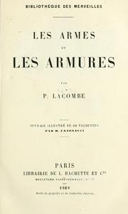 Cover of: armes et les armures