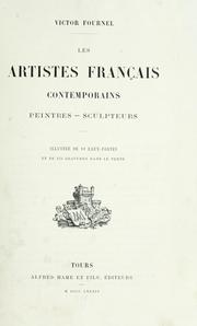 Cover of: Les artistes français contemporains: peintres-sculpteurs