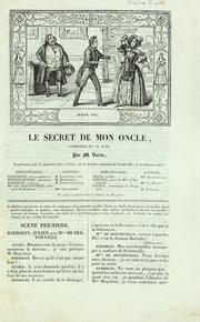 Cover of: Le secret de mon oncle by Varin