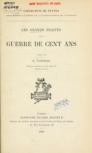 Cover of: Les Grands traités de la guerre de cent ans