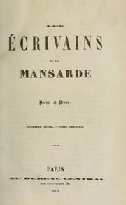 Les écrivains de la mansarde