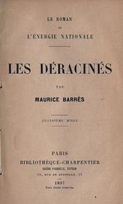 Cover of: Les déracinés.