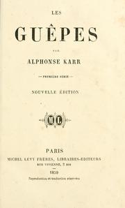 Cover of: Guêpes