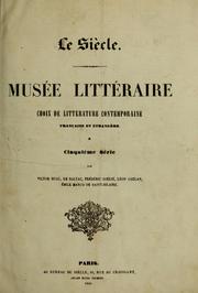 Cover of: Le siècle by Victor Hugo