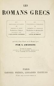 Cover of: Les pastorales de Longus: ou, Daphnis et Chloé