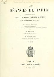 Cover of: Les séances