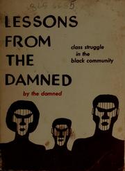 Cover of: Lessons from the damned by Damned