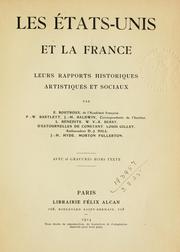 Cover of: Les États-Unis et la France by Emile Boutroux