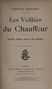 Cover of: Les veillées du chauffeur: contes, essais, recits de voyages