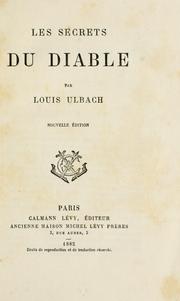 Cover of: Les secrets du diable