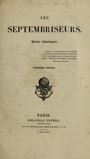 Les septembriseurs by Hippolyte-François Régnier-Destourbet