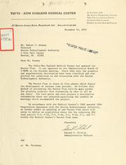 Cover of: Letter dated 15 December 1972.