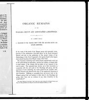 Cover of: Organic remains of the Niagara group and associated limestones