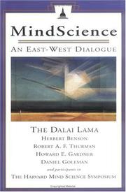 Cover of: MindScience by the Dalai Lama ... [et al] ; edited by Daniel Goleman & Robert A.F. Thurman.
