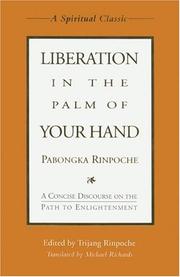 Cover of: Liberation in the palm of your hand: a concise discourse on the path to enlightenment